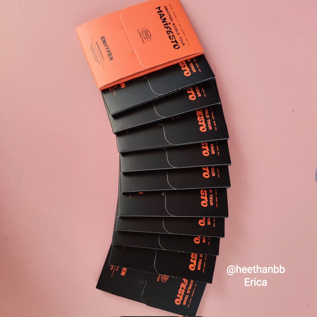 heethanbb's tweet photo. wts lfb ph

manifesto day 1 world tour trading cards set

600php
Ꮺ each member set + 1 random group pc
Ꮺ onhand — mint condi
Ꮺ will prio who will get 2 members
Ꮺ can ship via jnt, pay now ship tomorrow 🫶🏻

heeseung sunoo horanghae jungwon jay jake ni-ki sunghoon tc https://t.co/tmwqwjyA8E