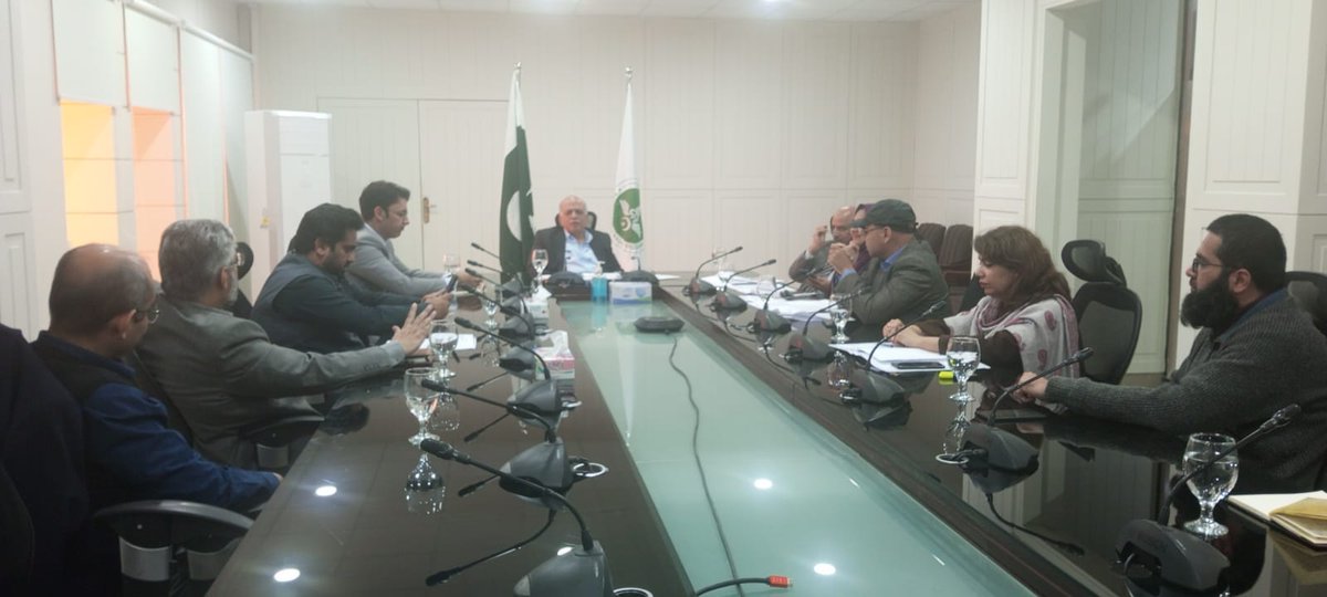 pmdcofficial's tweet photo. PRESIDENT PMC HOLDS POST EXAMINATION ANALYSIS OF MDCAT:  
After receiving a few complaints by  MDCAT candidates, President PMC called in a meeting regarding Post Examination Analysis where he instructed the VCs to analyse the papers and compensate accordingly. https://t.co/a86ns23IzJ