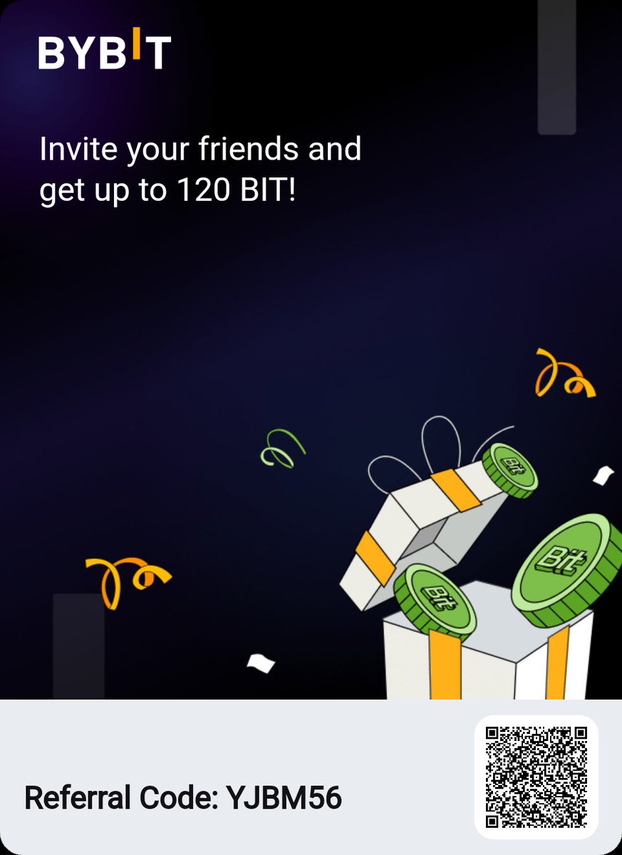 Shamsu008's tweet photo. Participate in this Launchpad event and gain early access to tokens from promising projects directly on Bybit with me! Click here: https://t.co/kYMgBut06z
https://t.co/kYMgBut06z https://t.co/MOpVm2vZ1r