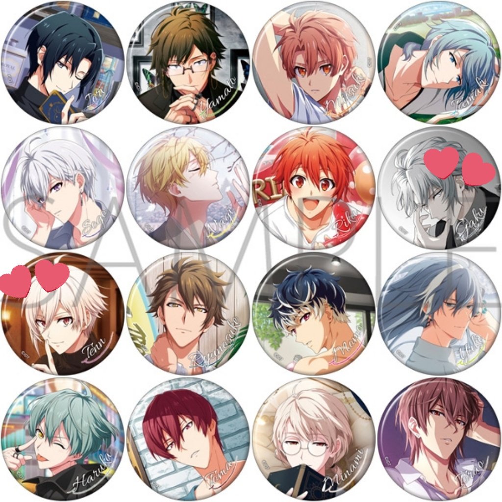 アイナナ 陸 SUGAO 缶バッチ