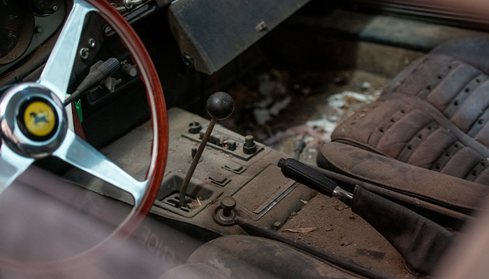 MuseiFerrari's tweet photo. This extraordinary #Ferrari365GTB4 (#12653) was discovered in Japan after being hidden for nearly 40 years.
It's now in Modena in its complete “barn-find” condition.

A unique model - it is the only road-going Alloy Daytona in existence - certified by Ferrari Classiche. https://t.co/0zLVTtHDB3