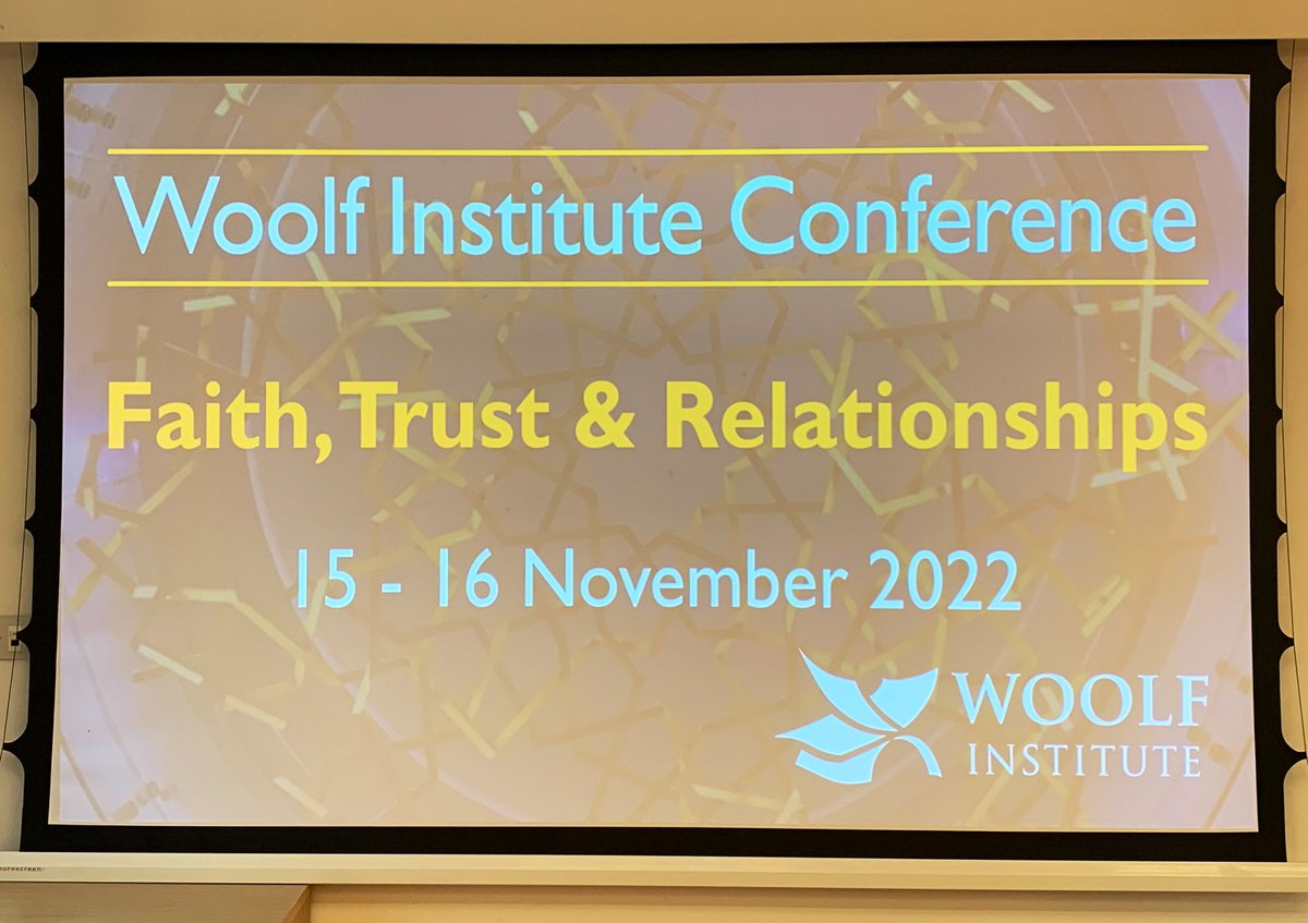 Woolf Institute tweet media