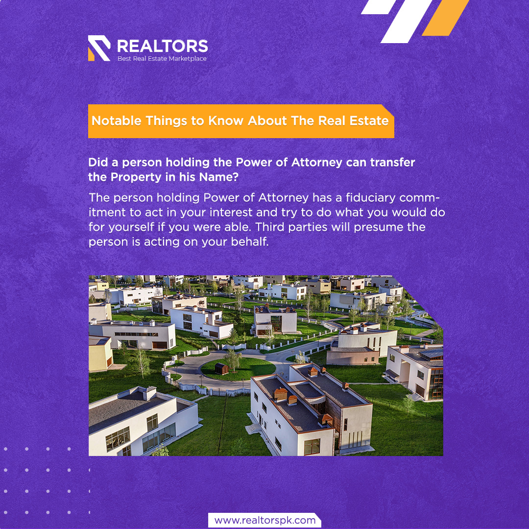 realtorspk_com's tweet photo. https://t.co/2m8f8P8sdE is here today with the answer to whether a person holding #powerofattorney can #transferproperty to his name or not?
Let’s check out!
#therealtorspk #realestate #realtors #development #paperwork #property #doyouknow #realestatelaw #realestatedocuments https://t.co/7SmxRRHcFr
