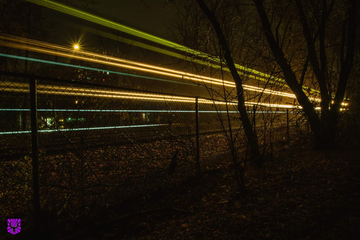 Rainy night #lighttrails #lightpainting #longexposure #hamilton #HamOnt #NightPhotography