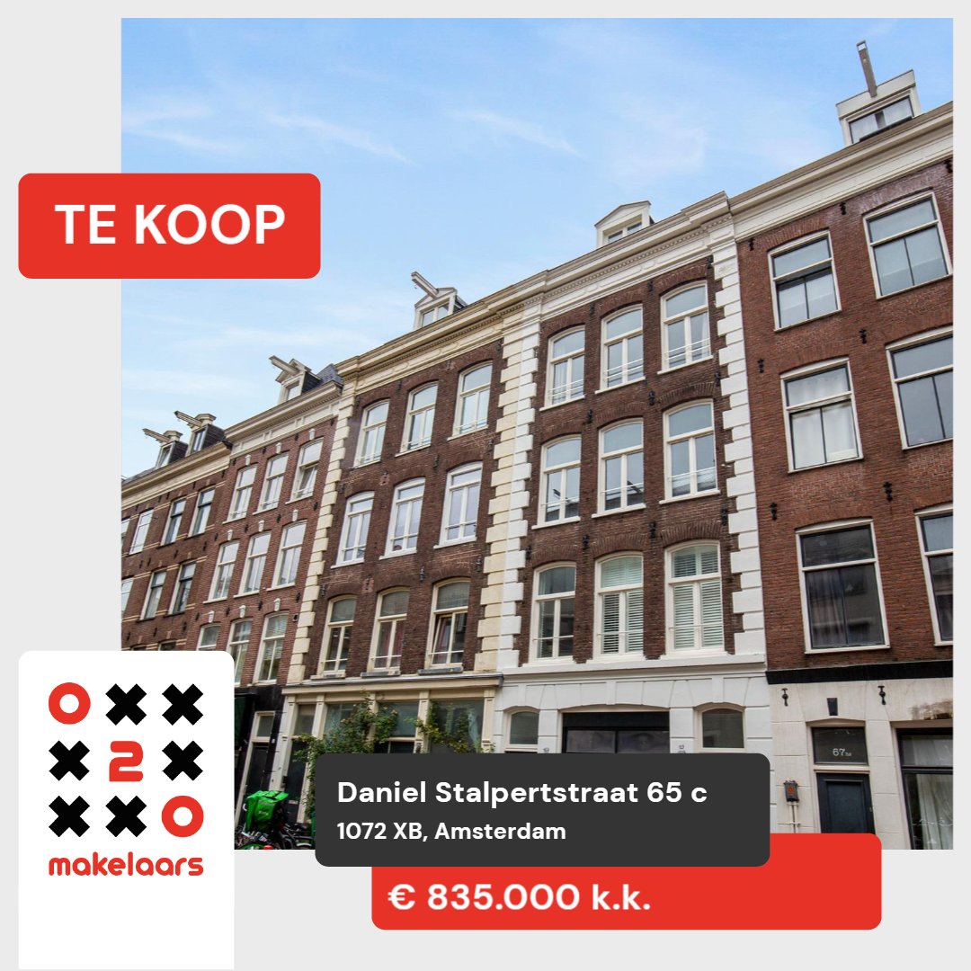 020makelaars's tweet photo. For English scroll down. 
 
In de bruisende Pijp is dit 3 kamer appartement met ruim balkon beschikbaar gekomen. Door de 3 ramen brede gevel met draai-kiep ramen is de woning zeer licht. Het ruime balkon sluit aan bij de woonkeuken waardoor u in de zomermaanden tot s’avonds https://t.co/VZeiryU0H2