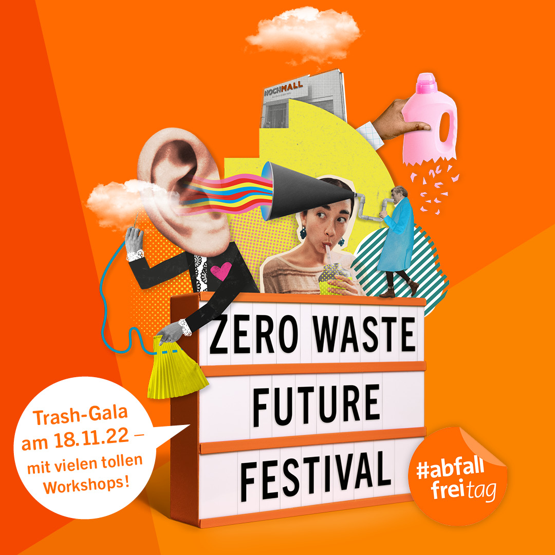 Senatsverwaltung MVKU Berlin (@senmvkuberlin) on Twitter photo Zero Waste Future Festival: Am 18. November lädt die <a href="/BSR_de/">Berliner Stadtreinigung (BSR)</a> mit verschiedensten Künstler:innen & Designer:innen zur Trash-Gala ein. Das Festival findet von 16-20 Uhr in der #NochMall statt, dem Gebrauchtwarenhaus in Reinickendorf.
Infos & Anmeldung 👉 trash-gala.eventbrite.de Zero Waste Future Festival: Am 18. November lädt die <a href="/BSR_de/">Berliner Stadtreinigung (BSR)</a> mit verschiedensten Künstler:innen & Designer:innen zur Trash-Gala ein. Das Festival findet von 16-20 Uhr in der #NochMall statt, dem Gebrauchtwarenhaus in Reinickendorf.
Infos & Anmeldung 👉 trash-gala.eventbrite.de