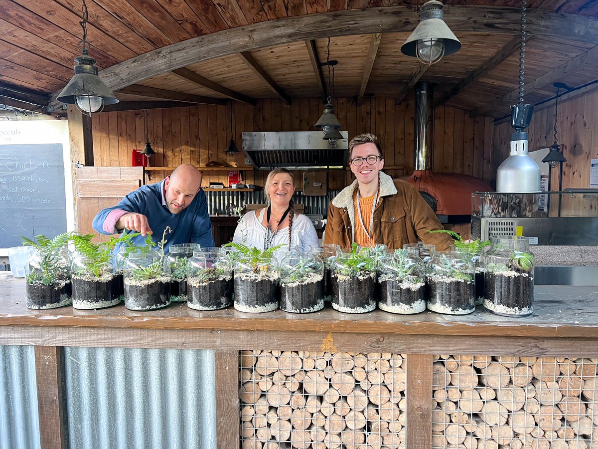 Hospitality Table Cornwall (@hospitalitytc) on Twitter photo Yesterday the team headed down to <a href="/HeliganGardens/">The Lost Gardens of Heligan</a> and got their hands stuck in mud and made these wonderful centre pieces for the upcoming Apprenticeship Awards this Friday!
We would like to say a massive thank you to Heligan for donating beautiful plants for the evening! Yesterday the team headed down to <a href="/HeliganGardens/">The Lost Gardens of Heligan</a> and got their hands stuck in mud and made these wonderful centre pieces for the upcoming Apprenticeship Awards this Friday!
We would like to say a massive thank you to Heligan for donating beautiful plants for the evening!