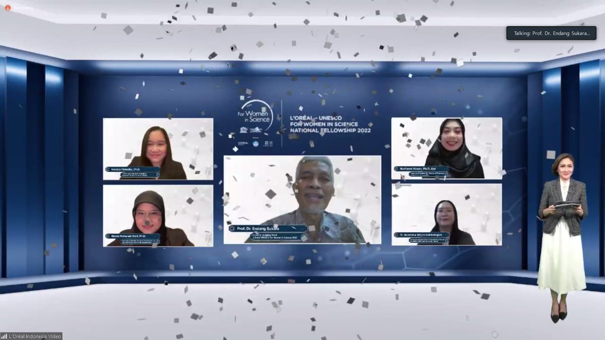 pharmaceuticsUH's tweet photo. Many congratulations to Dr @NurhasniHasan, who become one of the four Indonesian awardees for the L'Oreal-UNESCO Women in Science 2022 https://t.co/8e3uEUZXRP