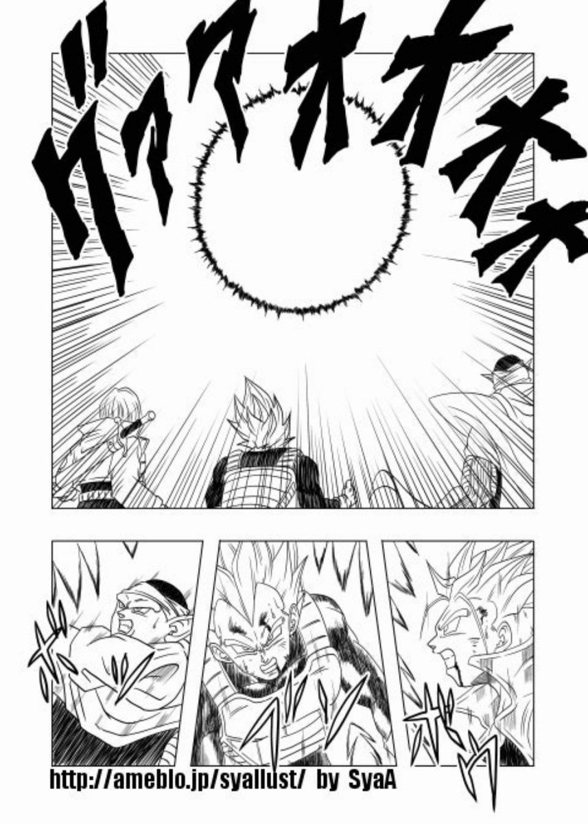 syaa408's tweet photo. vs broly💥

#ドラゴンボール　#ブロリー
#DragonBall 　#broly https://t.co/JKjRMYWsjQ