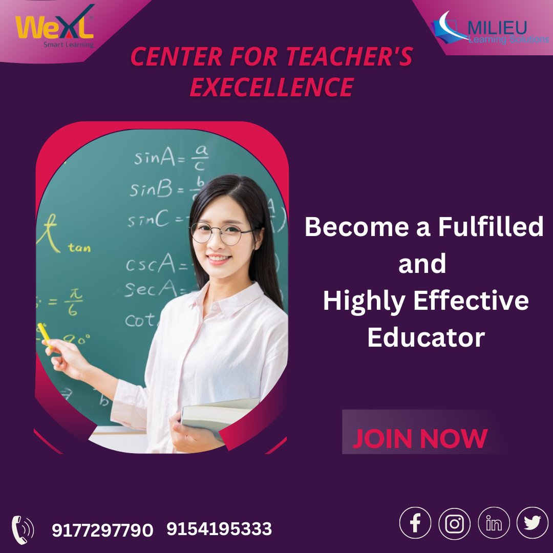 center4teachers's tweet photo. Be an Effective Educator.
Contact us : 9154195333, 9177297790
Follow Us :
https://t.co/ZU77kQ9AQa
https://t.co/rinBFmk777
https://t.co/aht0AanjpL
https://t.co/qlo1Xck3um
https://t.co/TqC1Vkyjt4
#teacher #teachertraining #classroom #effectiveeducator #educator #center4teachers https://t.co/CnervxJGbB