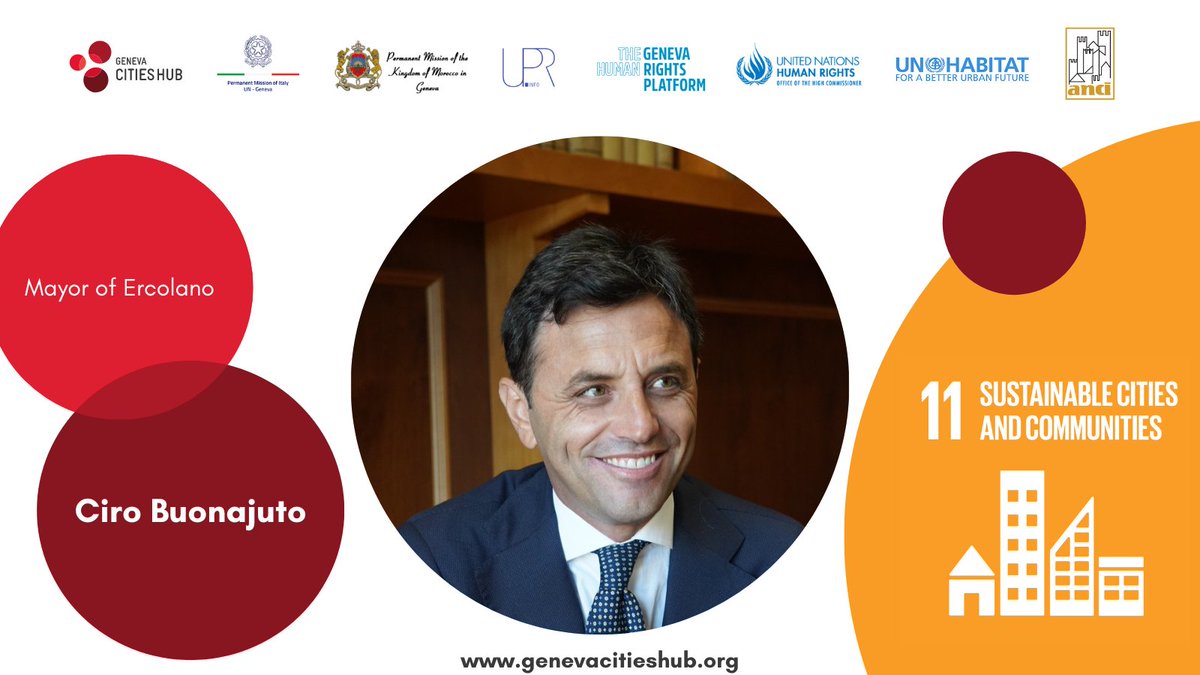 globalcitieshub's tweet photo. Mayor of #Ercolano @cirobuonajuto believes that democracy and #HumanRights mean freedom and security. 

He shares the story of his city, that fought organized crime and corruption to restore security, freedom, and invest in culture, education and tourism. https://t.co/4yt3rtl0Qg