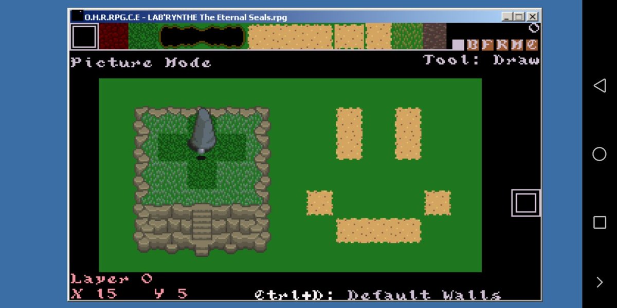 JeimraDeimler's tweet photo. Tuesday #Pixelart.
Did a basic obelisk. Just smile 🙂
#ohrrpgce #Labrynthé #RPG #fantasy #adventure #videogame #retrogames #indiegame #IndieGameDev #gamedev #gamedevs #gamedeveloper #Pixel #art #tileassets https://t.co/OHTwq0MBDh