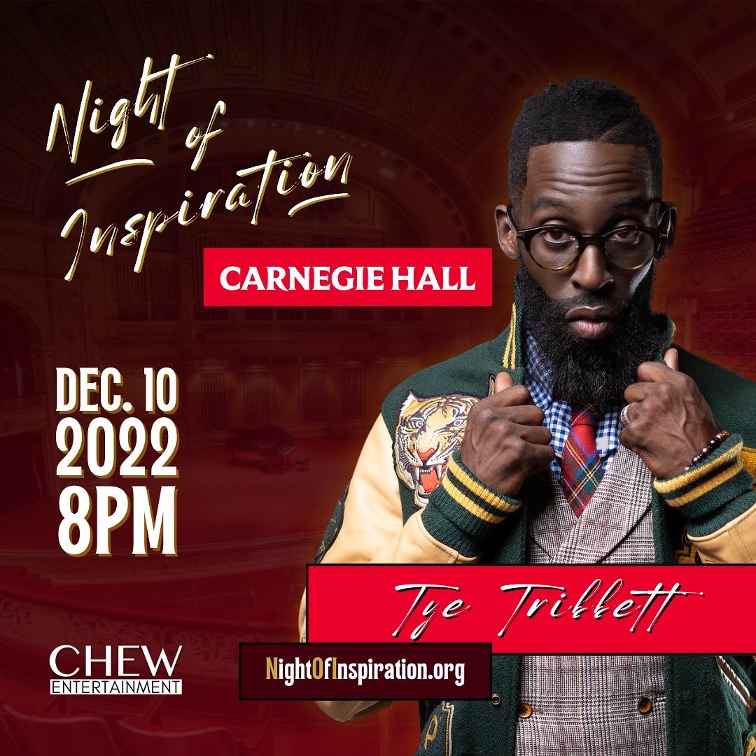CHEW ENTERTAINMENT (@chew_ent) on Twitter photo Night of Inspiration is an evening of music, spoken word, and dance accompanied by a 64-piece orchestra and 150-voice mass choir conducted by Maestro Ray Chew.
Featuring:
<a href="/ImEricaCampbell/">Erica Campbell</a> <a href="/OlenCesari/">Olen Cesari</a> <a href="/PastorSCaesar/">Pastor Shirley Caesar</a> <a href="/TyeTribbett/">Tye Tribbett</a>
🎟️ NightOfInspiration.org
#NOIcarnegie2022 Night of Inspiration is an evening of music, spoken word, and dance accompanied by a 64-piece orchestra and 150-voice mass choir conducted by Maestro Ray Chew.
Featuring:
<a href="/ImEricaCampbell/">Erica Campbell</a> <a href="/OlenCesari/">Olen Cesari</a> <a href="/PastorSCaesar/">Pastor Shirley Caesar</a> <a href="/TyeTribbett/">Tye Tribbett</a>
🎟️ NightOfInspiration.org
#NOIcarnegie2022