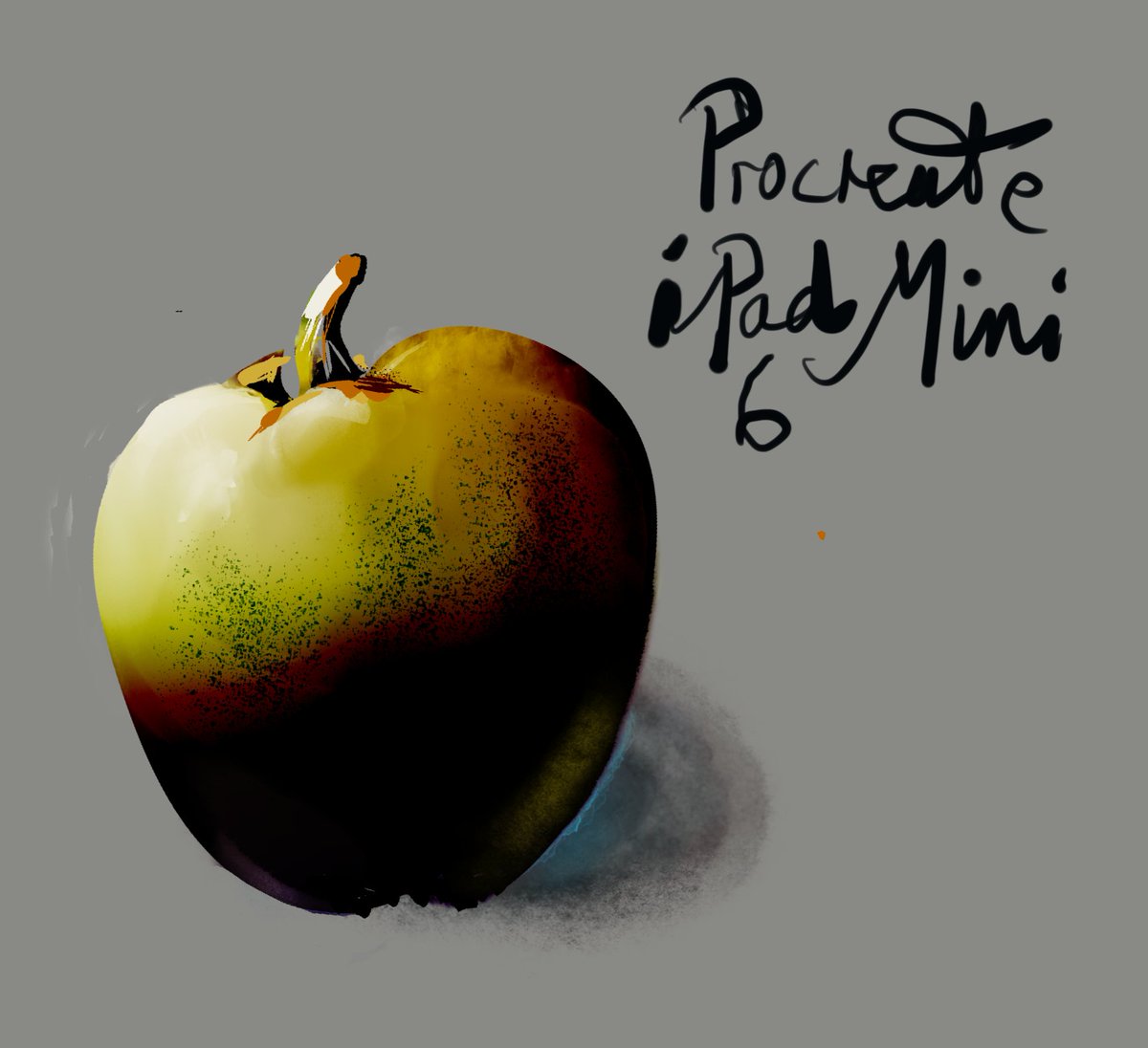 0wl's tweet image. BATTLE OF THE APPLES
How easy is it to conjure up an apple on an Apple device? Procreate and ArtRage painting apps helped me explore. You can't use an Apple Pencil on an iPhone, but Procreate Pocket even breathes life into an ancient dumb stylus.