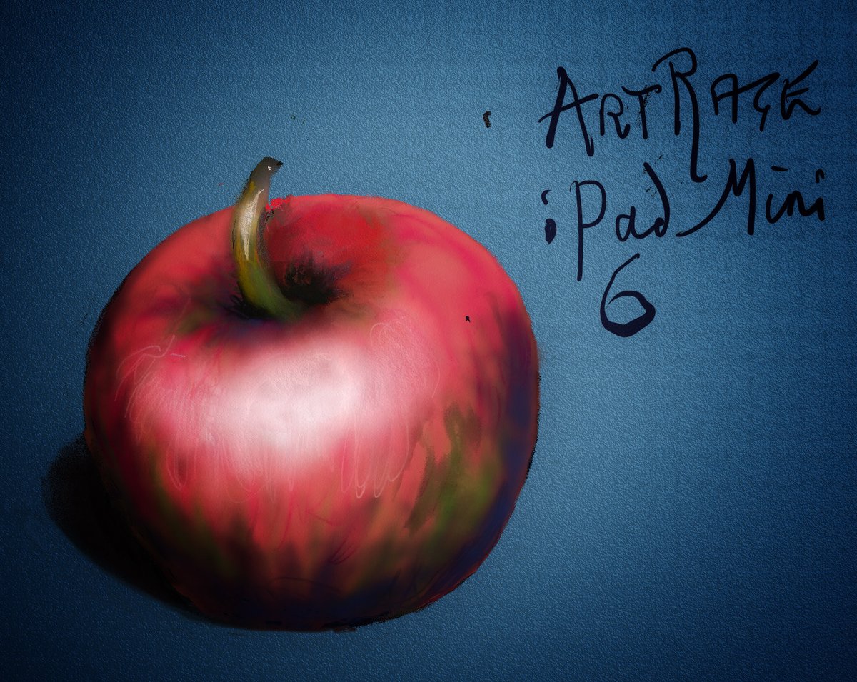 0wl's tweet image. BATTLE OF THE APPLES
How easy is it to conjure up an apple on an Apple device? Procreate and ArtRage painting apps helped me explore. You can't use an Apple Pencil on an iPhone, but Procreate Pocket even breathes life into an ancient dumb stylus.