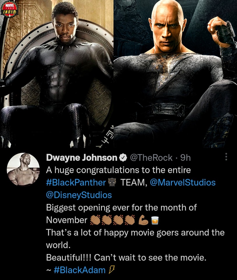 KateEdison2's tweet image. The Rock ❤️🥺
#MarvelFans #Wakandaforever #BlackAdamMovie