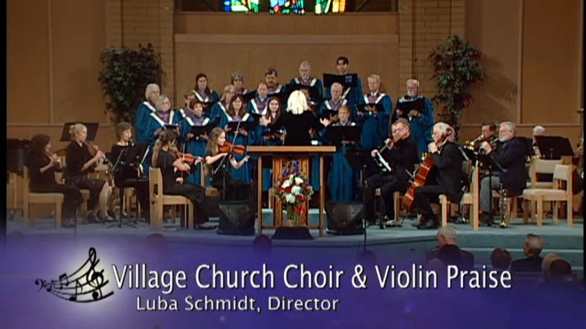 Red_N_Right's tweet photo. 🎶 VIDEO: Scroll over to the 46:25 minute mark for a beautiful rendition of 'It Was For Me' by the Village Church Choir and Violin Praise Orchestra under the direction of Luba Schmidt. --> https://t.co/VEdUJEkYSC 🎻 #ItWasForMe #GospelMusic #Christianity https://t.co/LjK9rvARwx