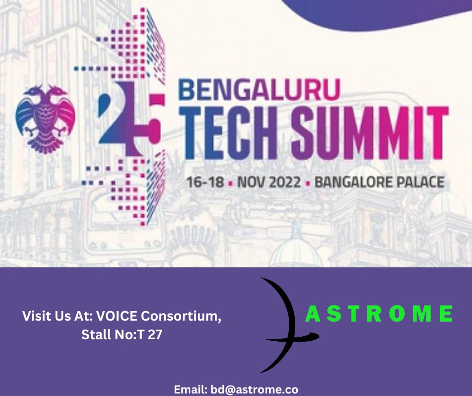 We are very excited to be presenting our solution, GigaMesh at the #BangaloreTechSummit. See you at Palace Grounds from 16th - 18th November. Do drop by the #VOICE Consortium exhibit area.
