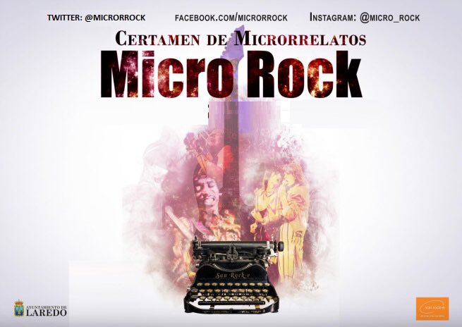 microrrock's tweet photo. Tenéis hasta el viernes para enviar vuestro microrrelato y participar en el Certamen de Microrrelatos Micro Rock , animaros!!

https://t.co/xDpStel7Fb

#microrrelatos #relatos #concurso #literatura https://t.co/C4pyBQ1E52