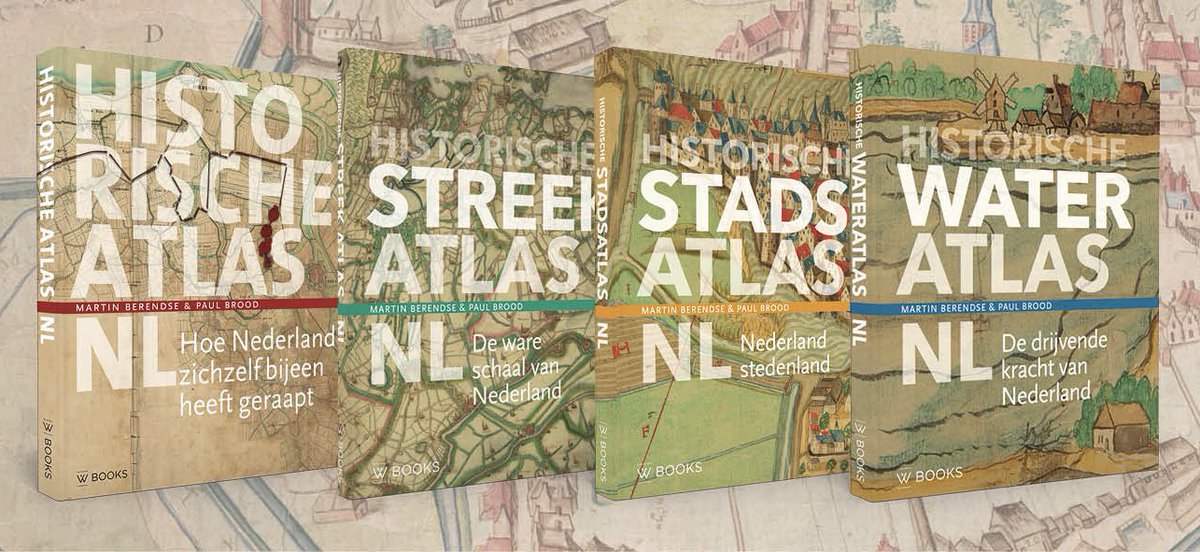 <a href="/boudewijnsteur/">Boudewijn Steur</a> <a href="/mrtnbrnds/">Martin Berendse</a> @WBOOKSuitgever Nog even iets anders: voor wie rond Sint of Kerst toch wat minder zin in Misdaad en Straf heeft, hebben we ook goed nieuws. Deze week verschijnt het vierde deel van onze serie Historische Atlas NL: de Historische Wateratlas NL, de drijvende kracht van Nederland.