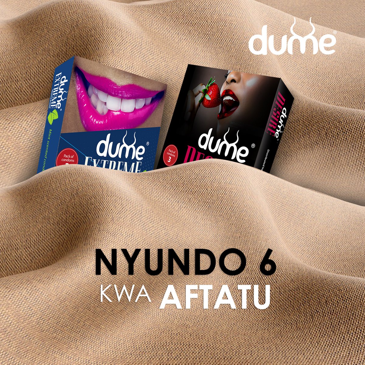 Tunaanza na Ipi kati ya hizi? #DumeDesire au #DumeExtreme ?
#ChezaKwaKujiamini