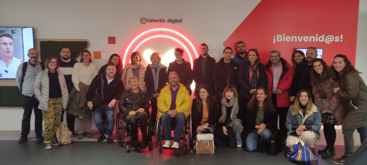 Lo dicho, gran jornada de <a href="/CRL_Madrid/">CRLs</a> con <a href="/Fundacion_ONCE/">Fundación ONCE</a> en su espacio <a href="/XTalentoDigital/">Por Talento Digital, de Fundación ONCE</a>. Muchas gracias.