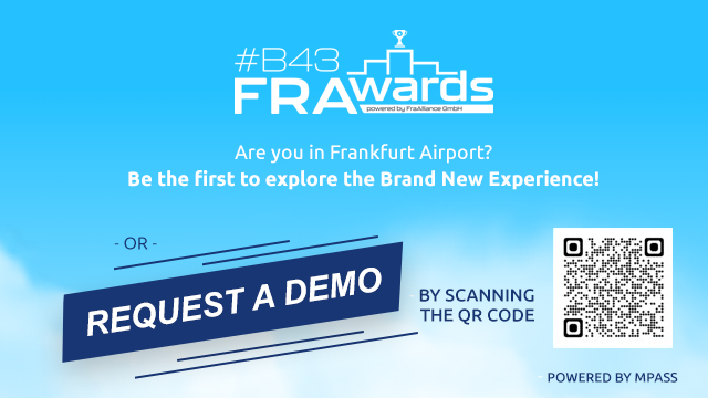 mpassltd's tweet photo. #Fraport and #Lufthansa, are collaborating with MPASS through their joint venture ##FraAlliance to customize MPASS’ Engagement &amp; Gamification platform, design &amp; establish the #FRAwards Engagement &amp; Gamification experience for travelers at Frankfurt Airport https://t.co/0gTc6UfrX7 https://t.co/8lOpMhvx8D