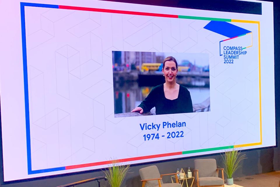 ThePanelDublin's tweet photo. We were delighted to attend @Google "Compass Leadership Summit 2022" yesterday. #compass22

Speakers: Aideen Barry, @SindyLJoyce, @sonyalennon, @aoifemrtn, @chandrikanm, Mairin Ryan, Laura Viani, Liz Cunnigham &amp; @KBDeSalvo.

Representing us was Edna Hogan. #womensleadership https://t.co/H4CAQNK7C3