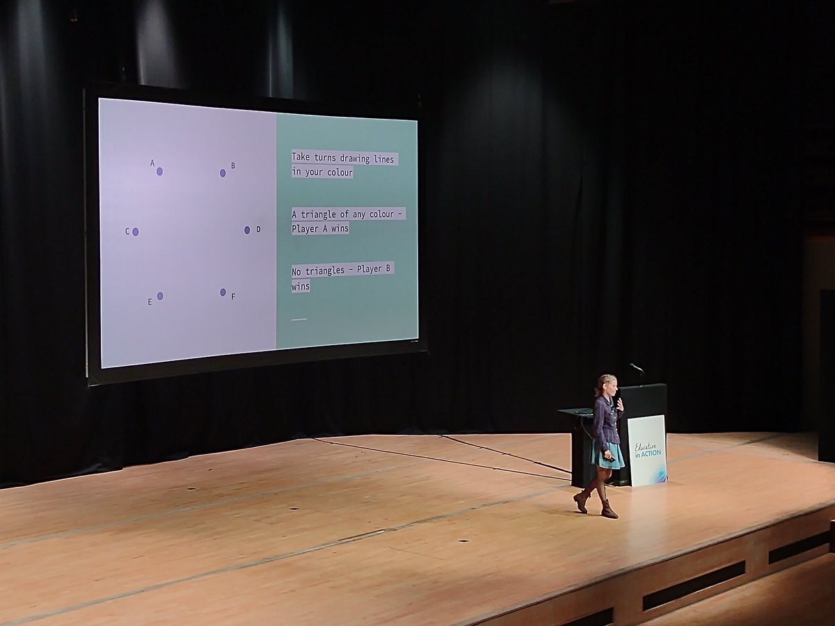 edu_in_action's tweet photo. The fantastically inspirational @sophiethemathmo at #GCSEScienceinAction today. She is our chair person and also just delivered a brilliant talk proving that maths really can be fun! #mathsenrichment https://t.co/4QQMbLOPi5