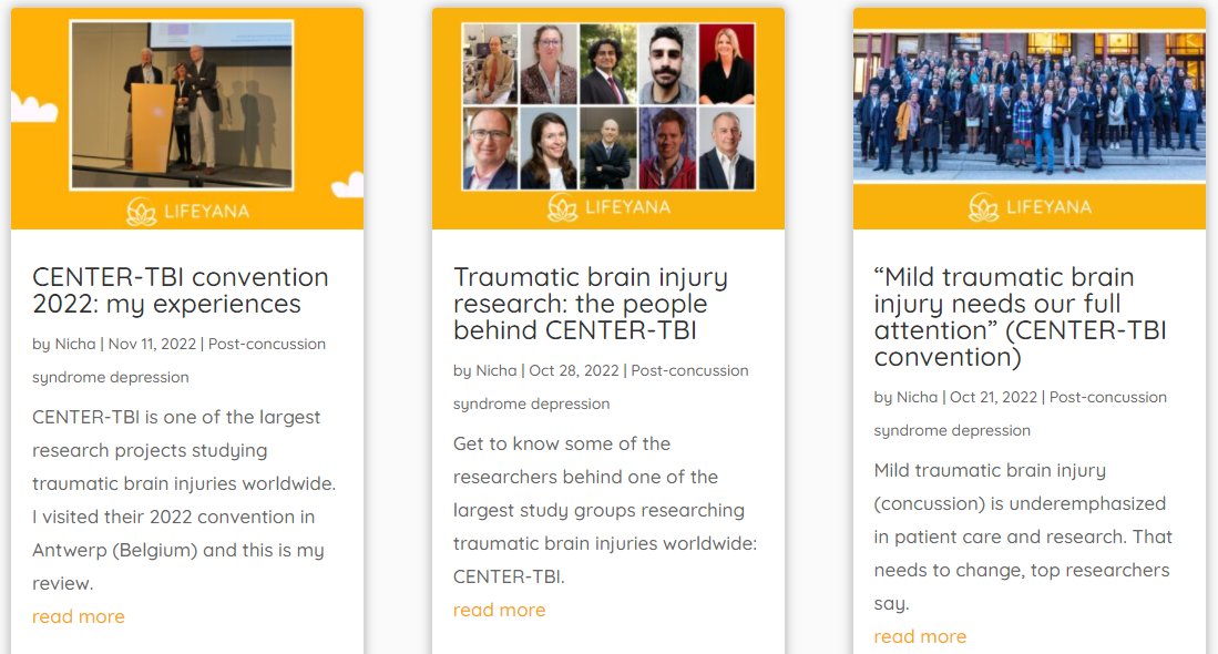 CENTER-TBI (@centertbi) on Twitter photo Great Podcast series #TheConcussionStories by Melanie Wienhoven from @thisislifeyana, Patient Expert for <a href="/CenterTBI/">CENTER-TBI</a>, to share with peers in a positive and hopeful way her struggle with the post-concussion symptoms and her way to healing after TBI
center-tbi.eu/podcasts Great Podcast series #TheConcussionStories by Melanie Wienhoven from @thisislifeyana, Patient Expert for <a href="/CenterTBI/">CENTER-TBI</a>, to share with peers in a positive and hopeful way her struggle with the post-concussion symptoms and her way to healing after TBI
center-tbi.eu/podcasts