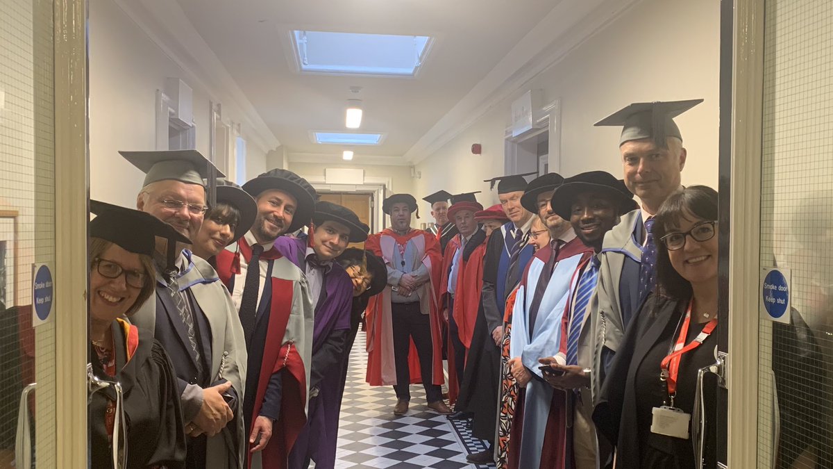 Getting ready <a href="/BusinessStaffs/">Staffordshire Business School</a> <a href="/StaffsUniJSS/">School of Justice, Security and Sustainability</a> @StaffsUni #graduation 2022 <a href="/PaulDobsonuk/">Paul Dobson 𓄿 MSc, MBA, MA, PGCHPE, SFHEA, FCMI</a> <a href="/Taqi_zaidi/">Dr. Syed Taqi Zaidi</a> <a href="/BharatiCSingh/">Bharati Singh Nixon</a> <a href="/cdesouthall/">Carol Southall</a> <a href="/vrgilbert34/">Victoria Ray Gilbert</a> #ProudToBeStaffs #stokeontrent #staffordshire