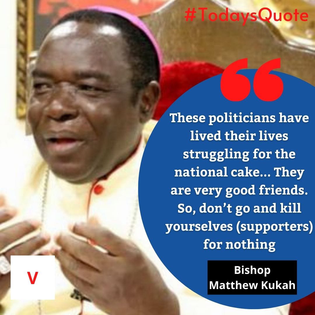 vanguardngrnews's tweet photo. #todaysquote #BishopKukah #vanguardnewspapers #politics https://t.co/dBQmikyPGY