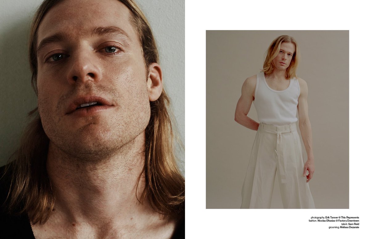 Film Updates on Twitter "Sam Reid photographed by Erik Tanner for