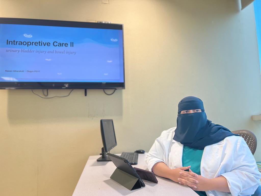 ObgyneP's tweet photo. Our Teaching Activity Today about “ Intr-Operative Care and Complications” Presented By Dr.Rawan Al Anazi @rawanabd33 and Dr. Rawan Al Barakati . https://t.co/HJ6gyHSg4g