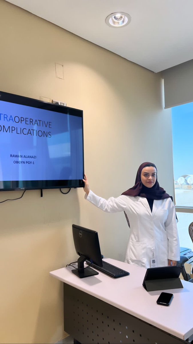ObgyneP's tweet photo. Our Teaching Activity Today about “ Intr-Operative Care and Complications” Presented By Dr.Rawan Al Anazi @rawanabd33 and Dr. Rawan Al Barakati . https://t.co/HJ6gyHSg4g