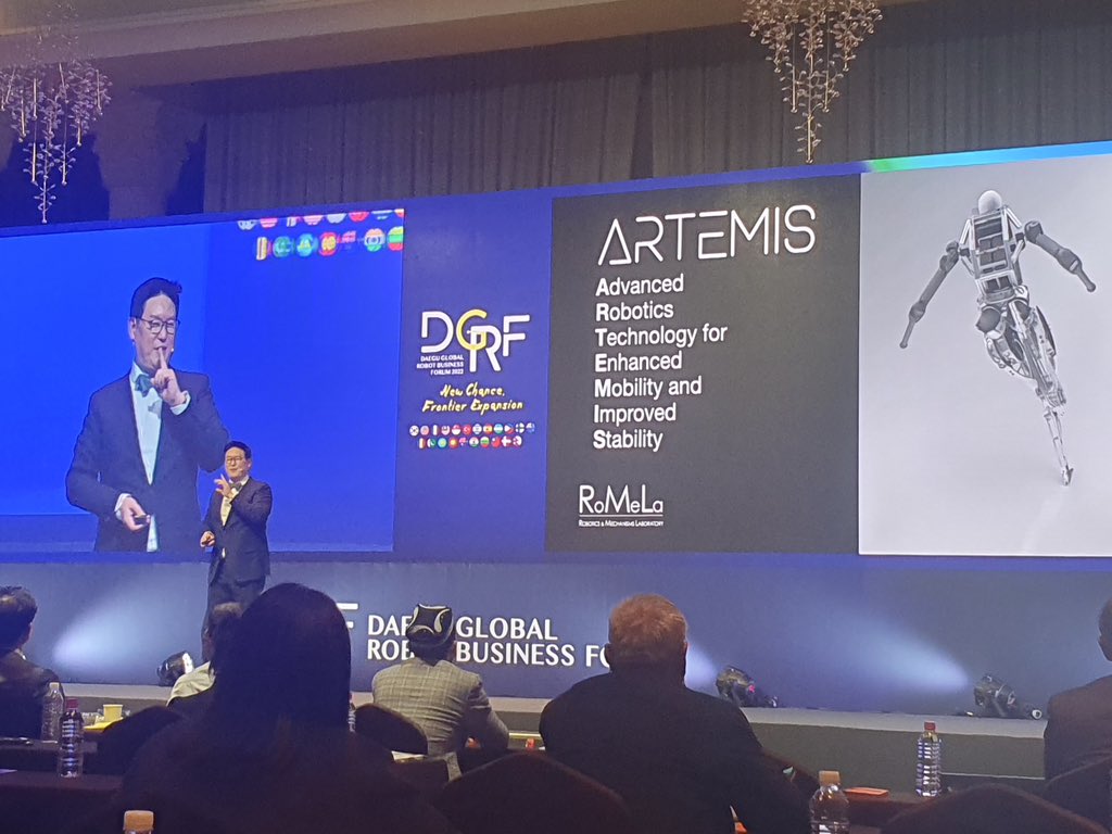 DennisHongRobot's tweet photo. Keynote speech at DGRF 2022 🤖
#DGRF #forum #Keynote https://t.co/IIoqjcPCpF