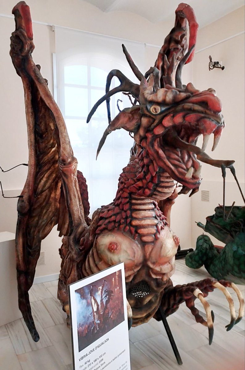 Bestiari_Cat's tweet photo. Bèsties com la Víbria Jove d'Igualada us esperen de 18 a 20 h a l'Antic Escorxador d'#Igualada fins al 18 de nov🐉. Allà trobareu les bèsties participants en el IXè #FestivitasBestiarum 👉 https://t.co/I76ZTHTuRY

@TaronjaAnoia, @VeuAnoia, @anoiadiari, @RadioIgualada, @LENLLAC https://t.co/3TxsQEVWdc