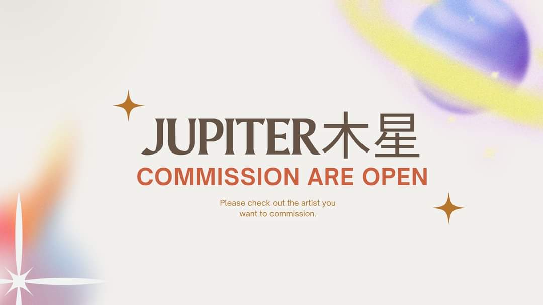jupiteroffcial's tweet photo. Ready for take off! WE ARE FINALLY OPEN FOR COMMISSION 🥳
With a special discount and limited slots only in low prices! 

✉️ Kindly DM our facebook page or our official twitter account for slots and inquiries
https://t.co/HeuFZgNBVX

- JUPITER https://t.co/MUp7N3EhDn