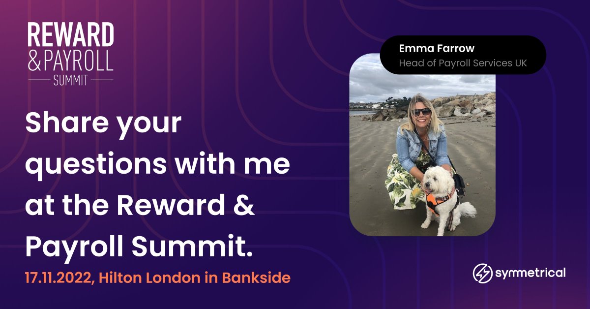 SymmetricalAI's tweet image. Join our own @Emma Farrow on November 17 at the @Reward &amp;amp; Payroll Summit at the Hilton London in Bankside, and she&apos;ll show you how our solutions are the answer to your payroll problems!

reward-strategy.com/reward-payroll…

#payroll #payrollyouwonthate #payrollservices #stophatingpayroll
