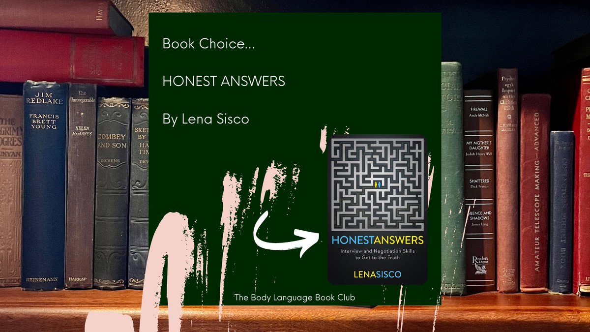 BodyLanguage_BC's tweet photo. Honest Answers (2022): Interview and Negotiation Skills to Get to the Truth by Lena Sisco
#newbookrelease #honestanswers #lenasisco #askgoodquestions #interrogator https://t.co/ZB0ZxkY30d
