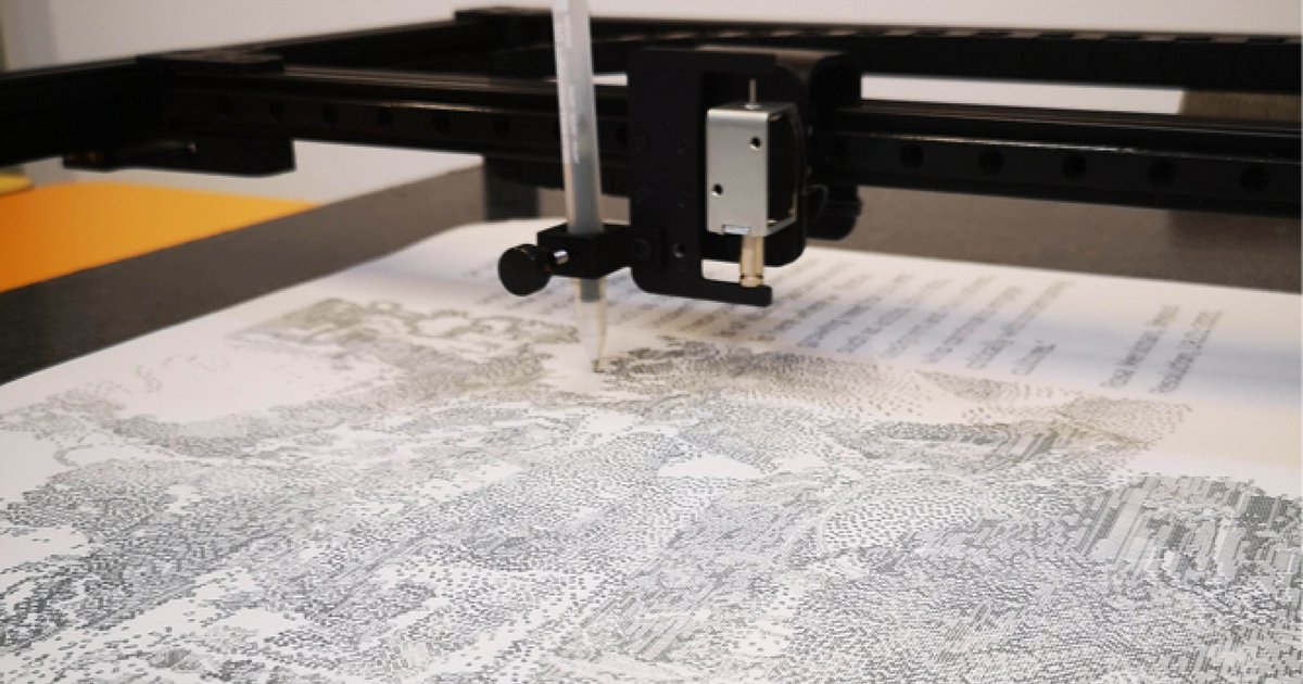 AUB_Innovation's tweet photo. Join us Thursday 17 November 17.00-18.30 at @inspiredAUB when, in collaboration with @TheGalleryAUB, we present Drawing from Machines: Pen Plotters in Contemporary Art 🤖 Book this FREE Open Lecture now: https://t.co/E3QLspLkwN

#AUBMAKERS #AUBINNOVATORS #AUBOpenLectureSeries https://t.co/Erwxwwk4Br