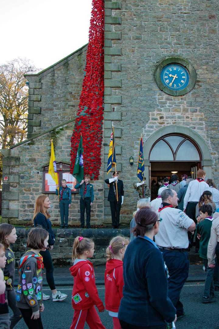Garstang1st's tweet photo. Remembrance Sunday 2022 ❤️ https://t.co/0C8xv3n19U