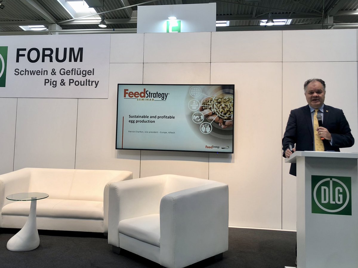“Sustainability is real and it’s here. Wherever you are in the world, it’s going to be playing a big role in ag decision making — in what we do and how we do it.” - Patrick Charlton, <a href="/Alltech/">Alltech</a> #FeedStrategySeminar