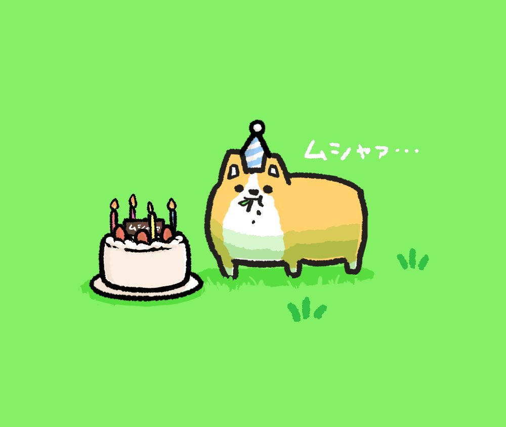 party hat no humans food hat cake grass animal focus  illustration images