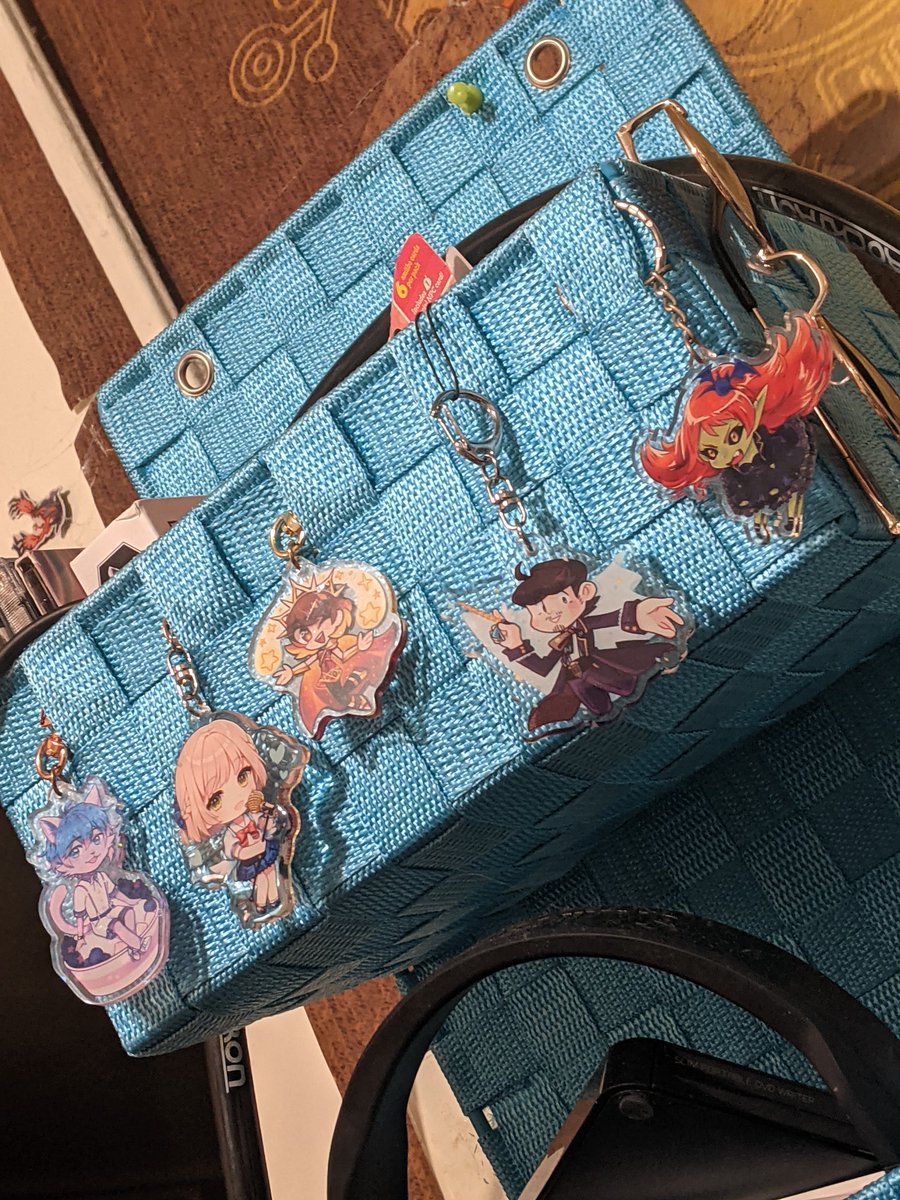 Thought of this fun way to display some of my charms