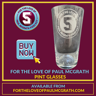 🎅MERCH ALERT🎅

Celebrate every Aston Villa win with a new branded For The Love of Paul McGrath Pint Glass

The perfect Christmas gift

See the link below:
fortheloveofpaulmcgrath.com

*Shipping only available in the UK
*Last orders for Christmas is 15th Dec.
#AVFC #astonvilla #UTV