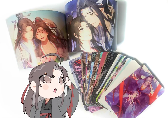 参加させていただいた夷陵老祖アンソロが届きました～外も中も豪華で素敵だ～お誘いいただきありがとうございました!@ 1031wwx_book @ NyaMuse 