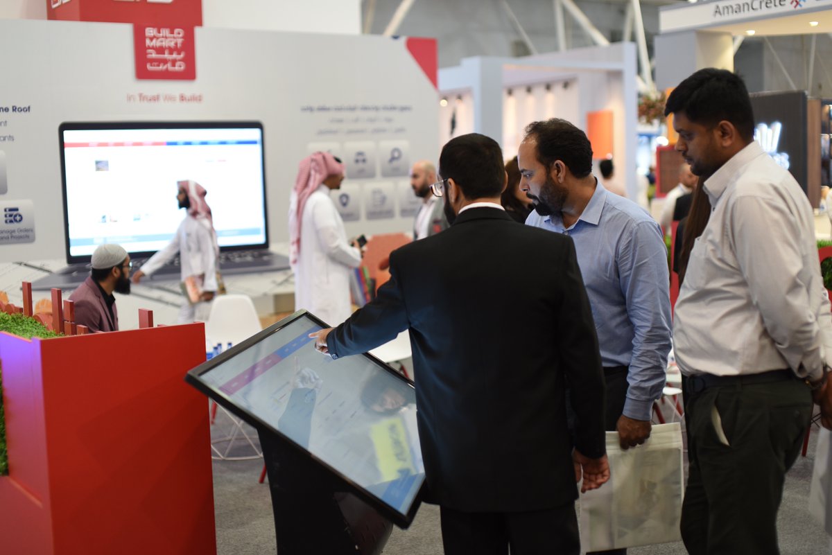 buildmartonline's tweet photo. بيلدمارت سعيدة جداً بكونها جزء من معرض البناء السعودي 2022 ، الأجواء في الجناح كلها طاقة وشغف، وفريقنا متشوق أنه يقابلكم!
ترقبوا انطلاقتنا قريباً، هالحدث هو مجرد البداية لقصتنا، زورونا بجناح رقم (228-3) وخلونا نستعرض لكم كيف بنحول قطاع البناء والتشييد تحول رقمي وتقني غير مسبوق! https://t.co/ZIh2aRHuF6