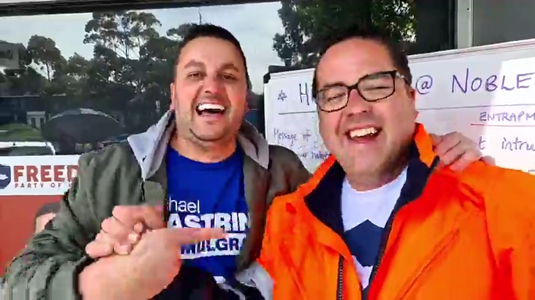theluckylance's tweet photo. 2/2 Michael Piastrinoโs has also called other โloyal supportersโ and known underworld figures to intimate and threaten Lucky Lance.
This will end with one of us in jail for a very long time.
@theheraldsun @VictoriaPolice #FreedomPartyVic @cameronwilson @JacktheInsider @3AW693 https://t.co/CyEjQMgRb4