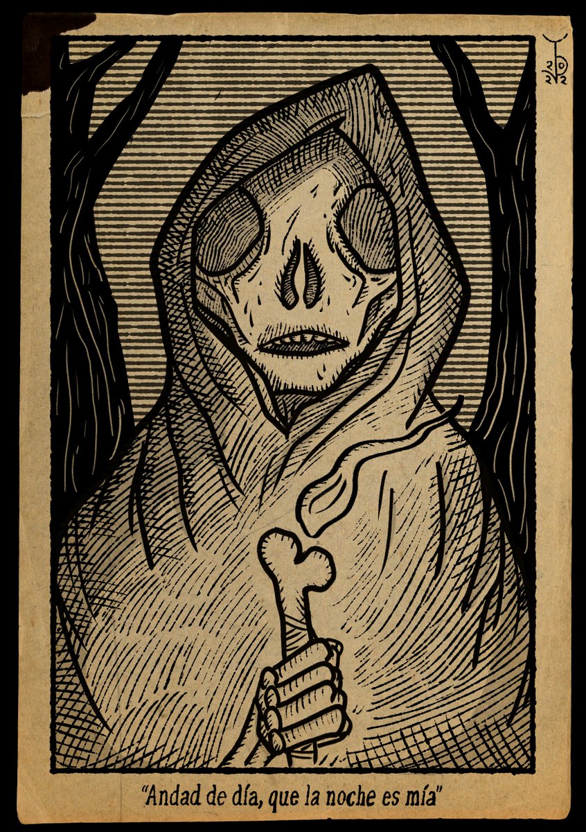 JaviertPrado's tweet image. Me dispongo a hacer algo que llevo postergando durante mucho tiempo: reunir todas las cosas que he ido escribiendo e ilustrando por aquí en un...

⚡️MEGAHILO de hilos sobre folclore, mitología y literatura oscura ⚡️

👇👇👇